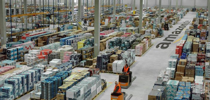 Vollbeschäftigung bei Amazon in Leipzig